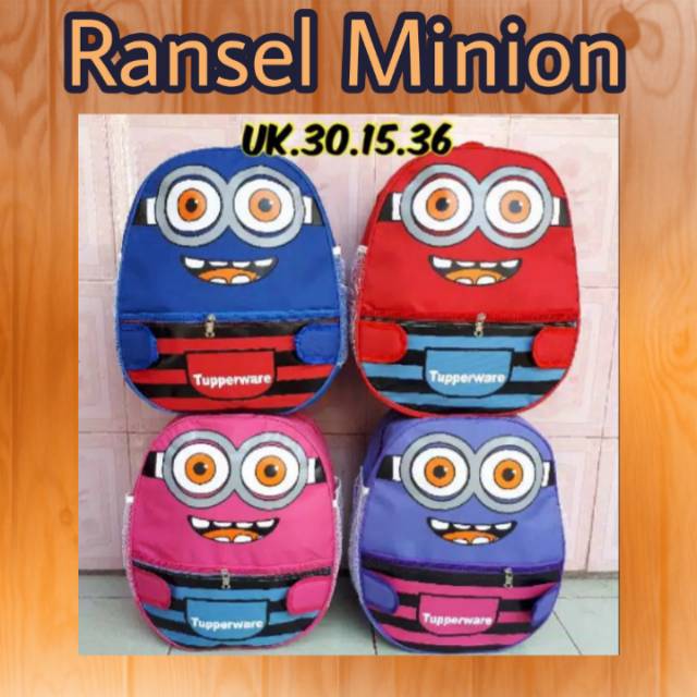 Ransel Minions Tupperware