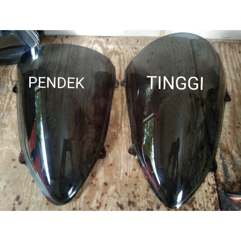 Windshield Ninja 250 Karbu Model Terbaru Full Jenong Tinggi Dan Pendek. Visor Ninja Karbu 250 Jenong