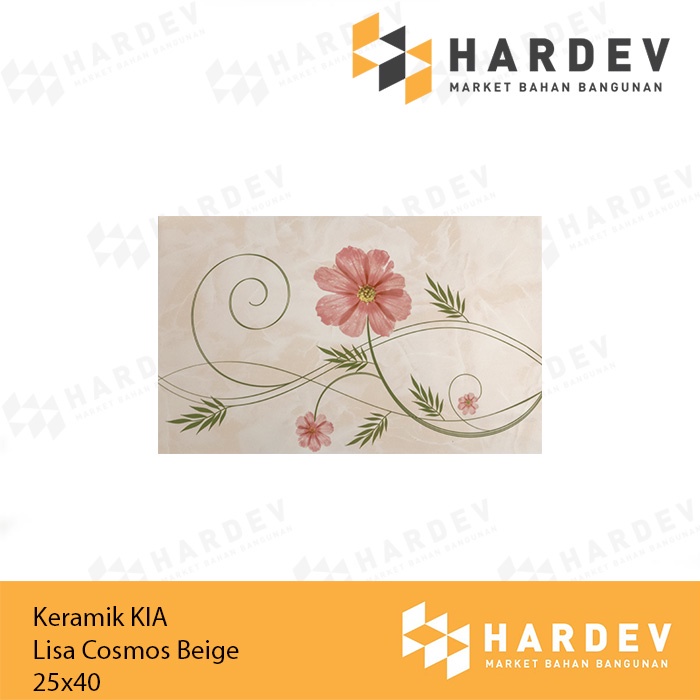 KERAMIK KIA 25X40 LISA COSMOS BEIGE