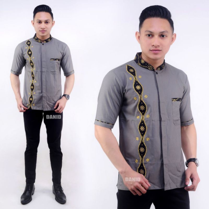 BAJU KOKO PRIA BORDIL BOY MEN TOP PRODUK BORDIL TULANG