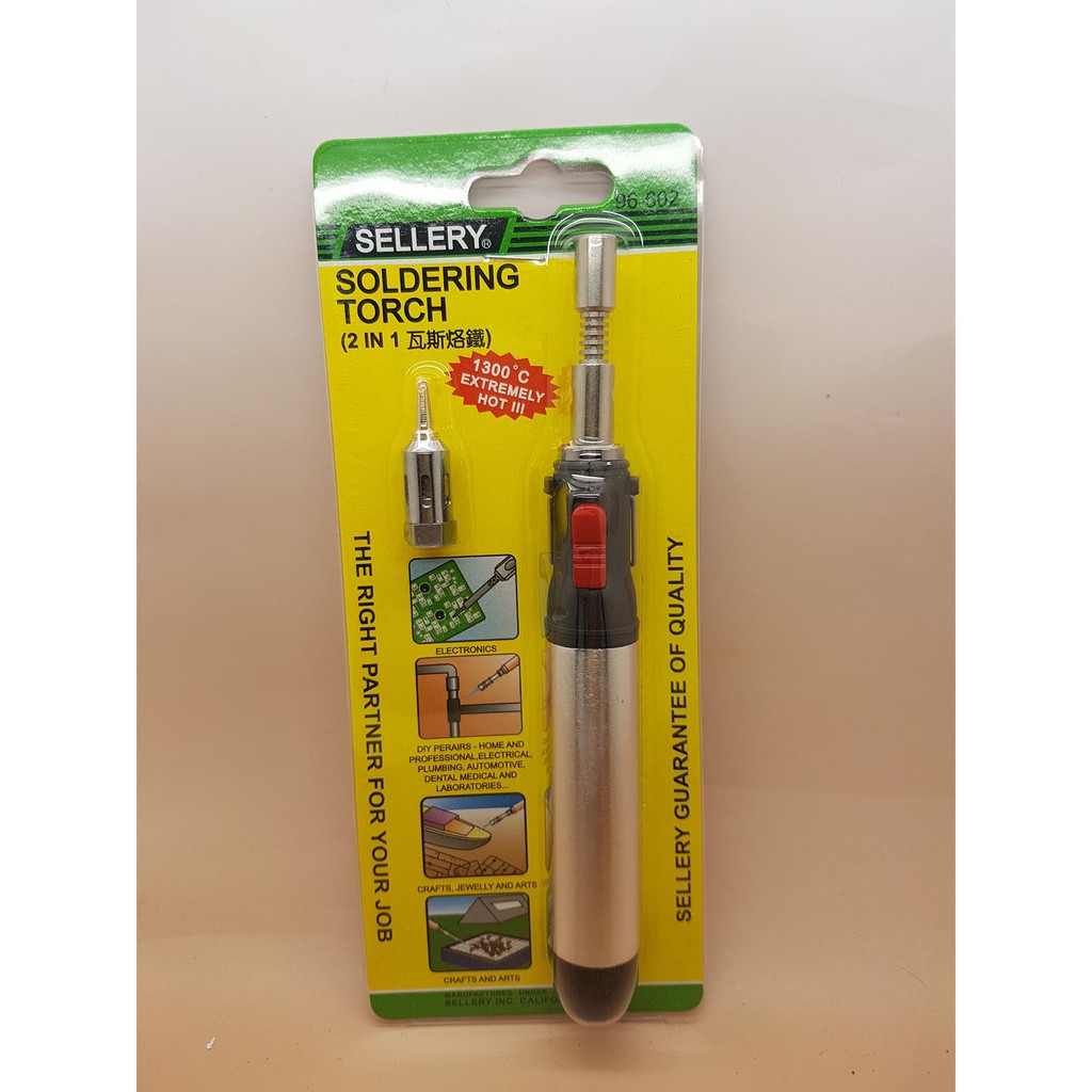 SELLERY 96-602 Pen Style Gas Soldering Iron Kit Tools ( solder gas )