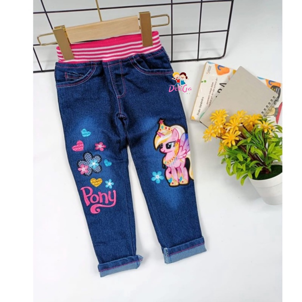 CELANA JEANS PANJANG nonled ANAK 1TH-13TH