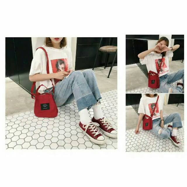 

(Ready) Tas canvas miniM