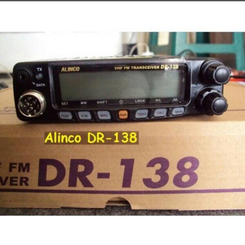 RADIO RIG ALINCO DR-138 VHF NEW ORIGINAL ALINCO DR 138 DR138