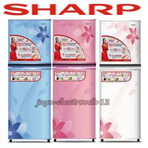 Kulkas 2 Pintu Sharp Kirey II 236 ND No Frost Bagus