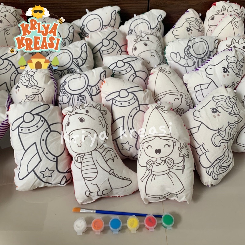 Melukis Boneka Gantung Plushies