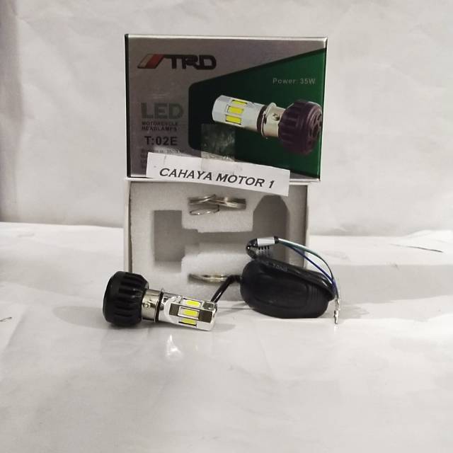 Bohlam LED atau Bolam LED Motor Plus Kipas 6 Sisi