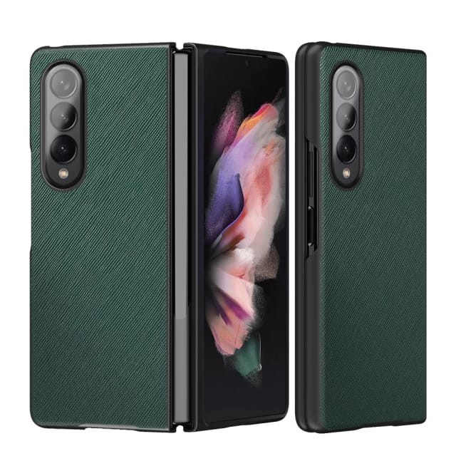 CASE SAMSUNG GALAXY Z FOLD 4 5G FOLD 3 PRADA SAFFIANO LEATHER COVER