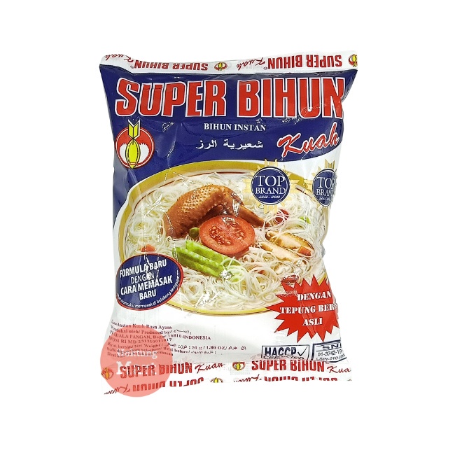 

Super Bihun Kuah 51gr Bihun Instan