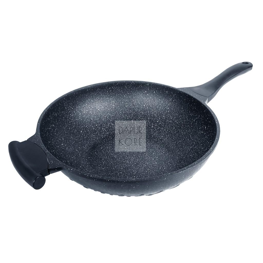 Hummer Wok 30cm / Wok Pan 30 cm Plus Steamer Berkualitas