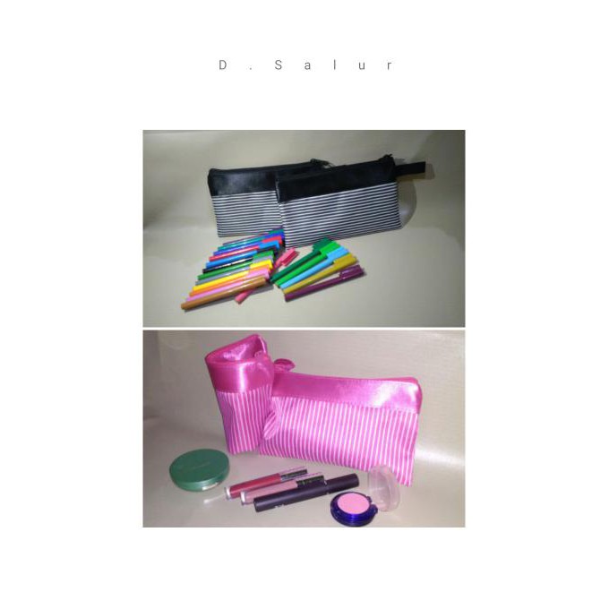 6MOU SOVENIR PERNIKAHAN DOMPET BLUEBERRY DAN SALUR GKPQ