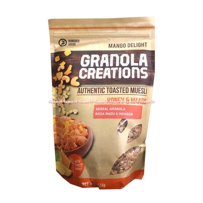 

Jual Granola Creations Mango Delight Honey & Mango Sereal Oat Dari Bali 480