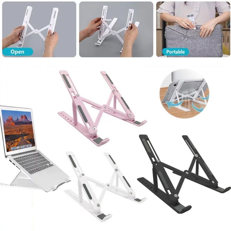 Universal Standing Holder Stand Holder Laptop Lipat Macbook Ipad Tablet