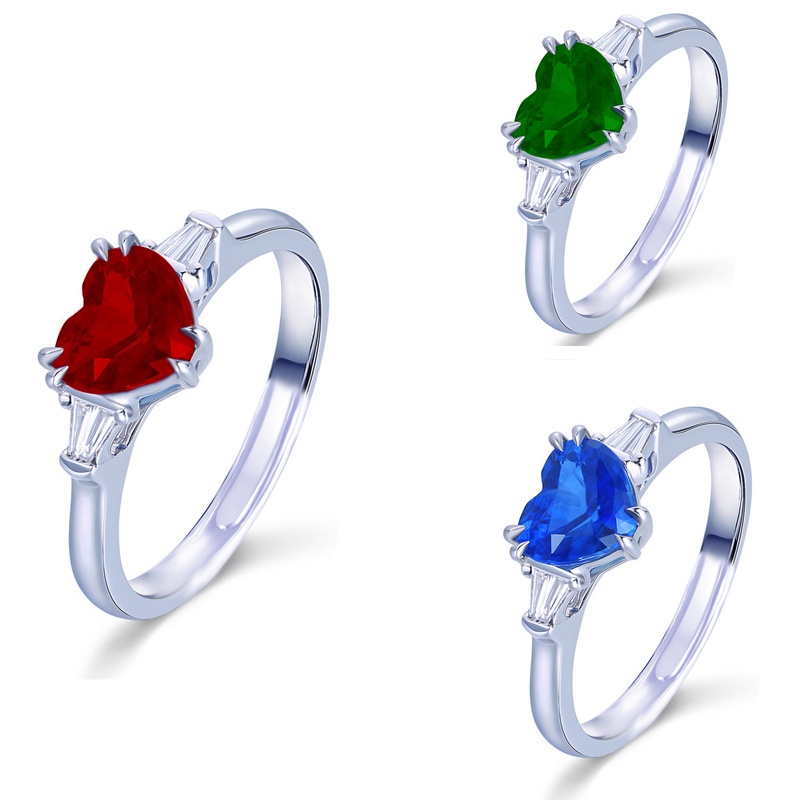 Cincin Tunangan Model Terbuka Gaya Eropa / Amerika Untuk Wanita