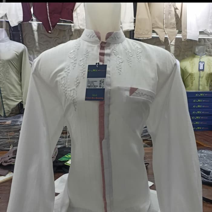 Baju koko alMia Super Premium lengan panjang (al mia Premium)