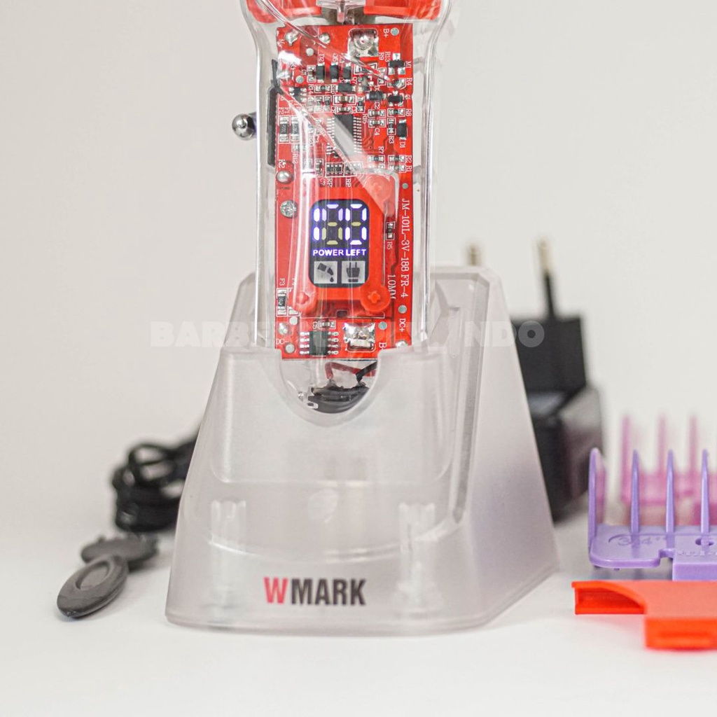 WMARK NG 407 ORIGINAL CLIPPER CORDLESS MESIN ALAT CUKUR RAMBUT ORI