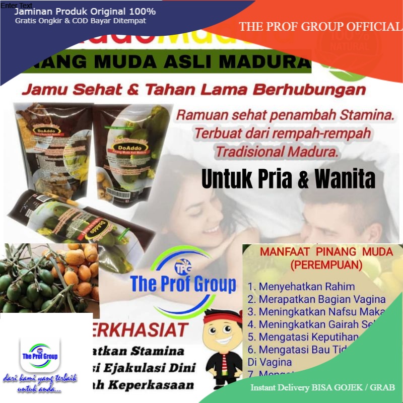 

DoAddo - PINANG MUDA ASLI MADURA BUBUK - JAMU PINANG JAMBE MUDA DOADDO