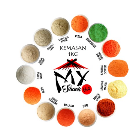 

BUMBU TABUR RASA - RASA 1KG - SEASONING POWDER - BUMBU TABURAN KENTANG - CABAI BUBUK