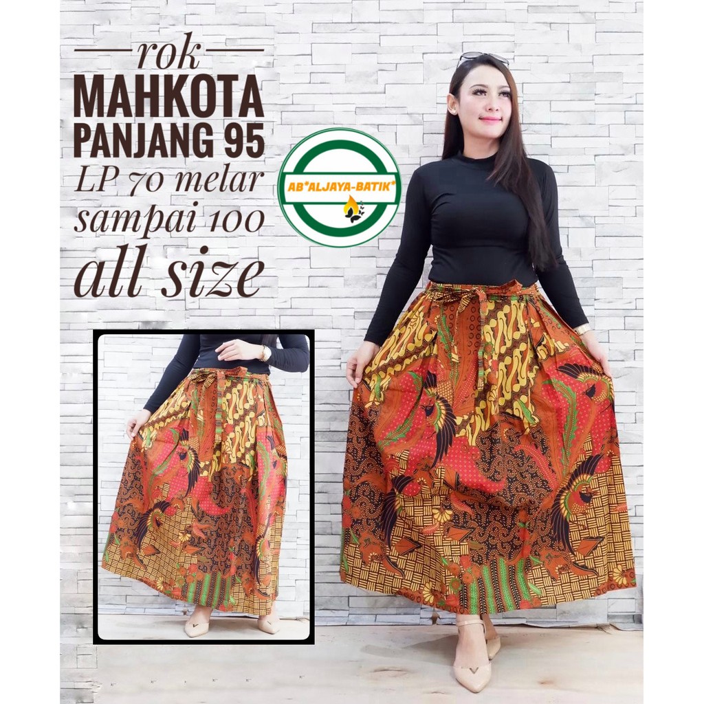 Batik Solo Rok Batik Mahkota AB Batiksoloamanah 135.000