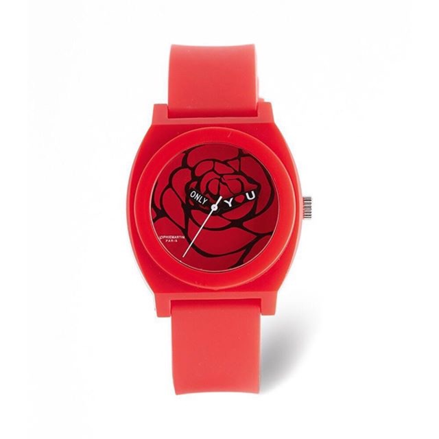 JAM TANGAN WANITA SOPHIE MARTIN PARIS KIMMIE JTX177R1 MERAH