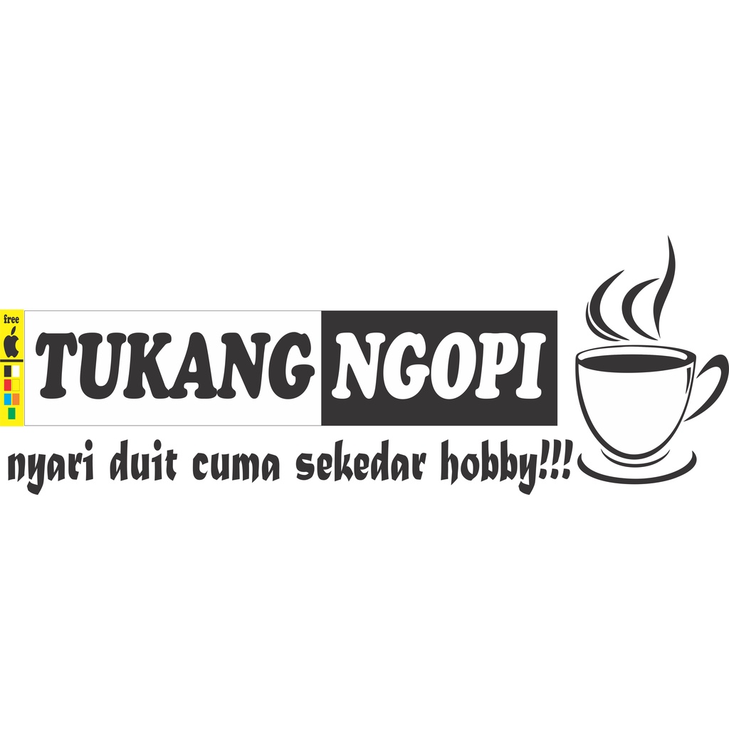 Cutting stiker MOBIL/TRUK kata kata