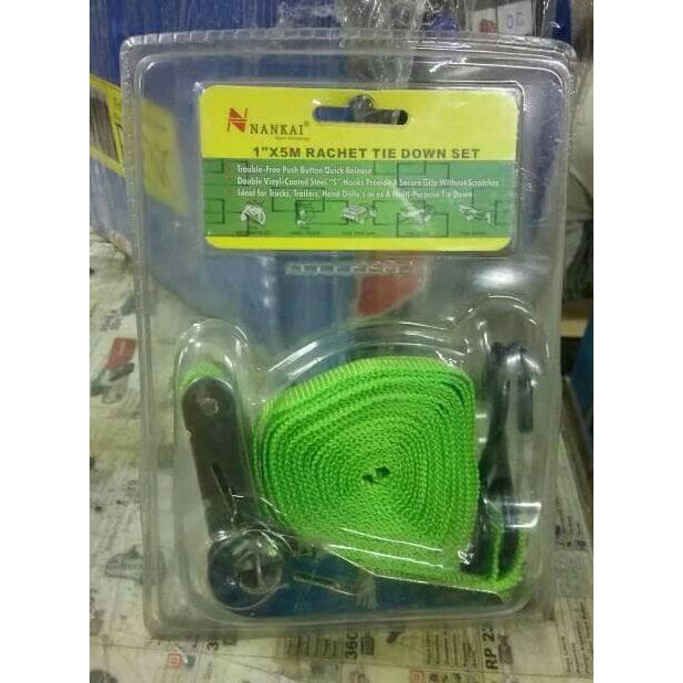 Jual Tali Pengikat Barang Di Motor Ratchet Tie Down X Meter Shopee Indonesia