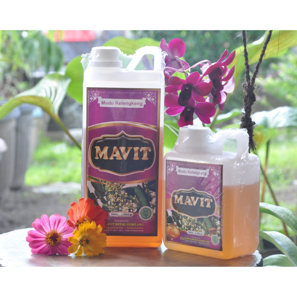

Promo Madu Kelengkeng Mavit Asli Murni Herbal 500 gr Original