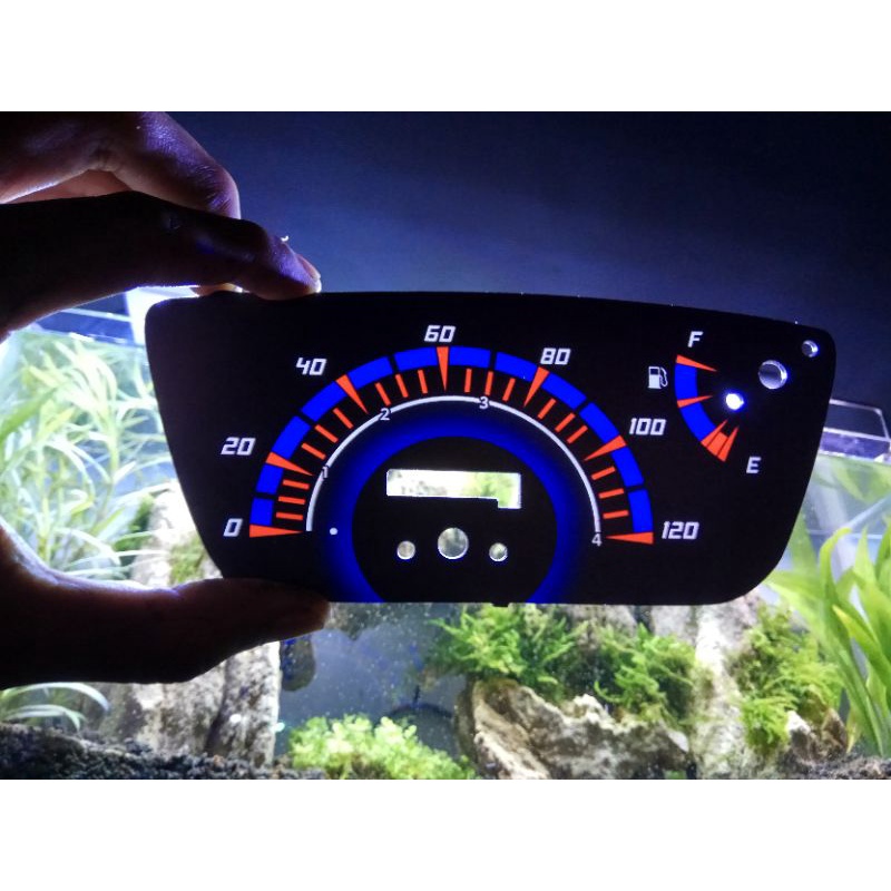 papan speedometer custom honda grand, astrea, grand bulus panel spidometer
