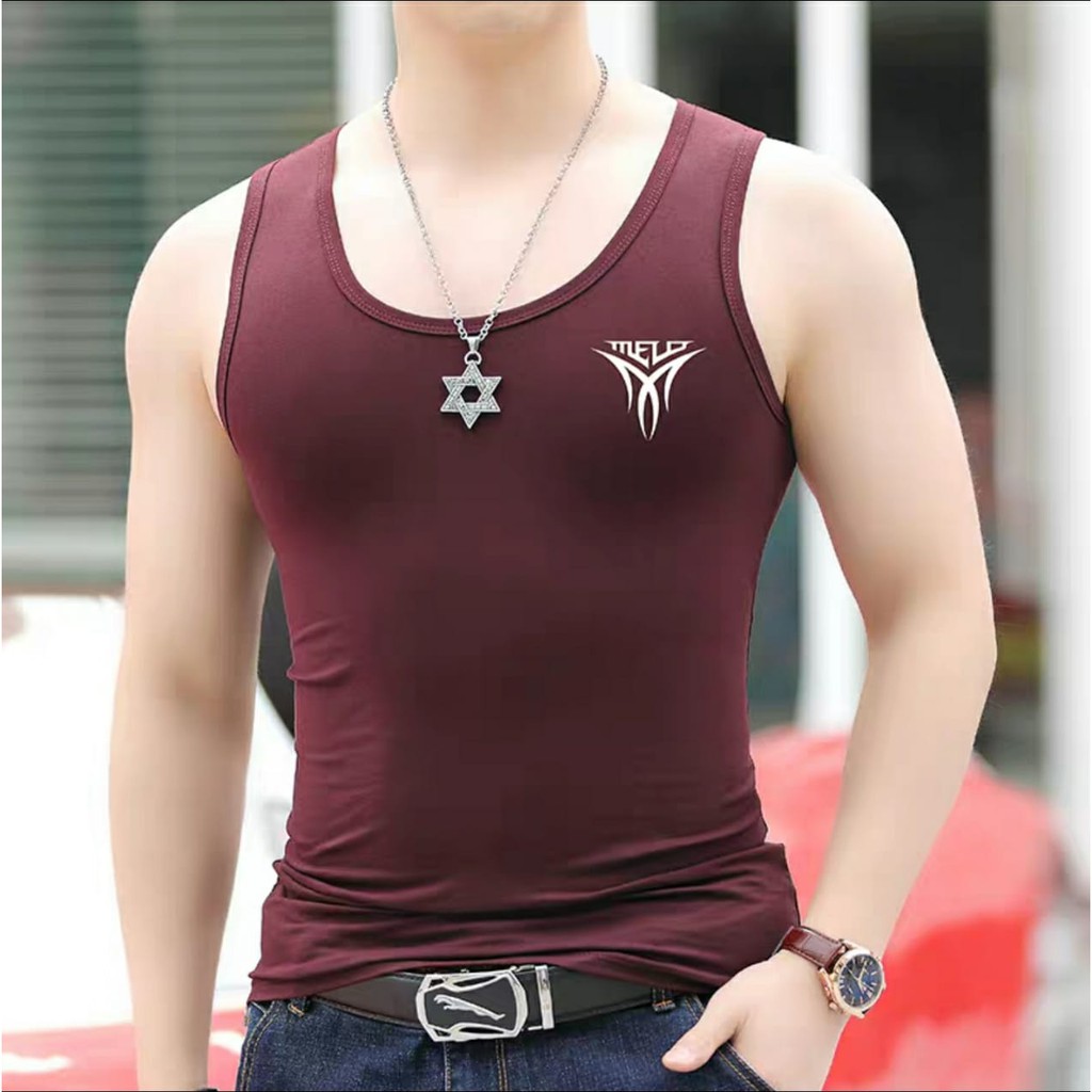 Asgard777 - Singlet MELO / kaos dalam / kaos cowok / singlet