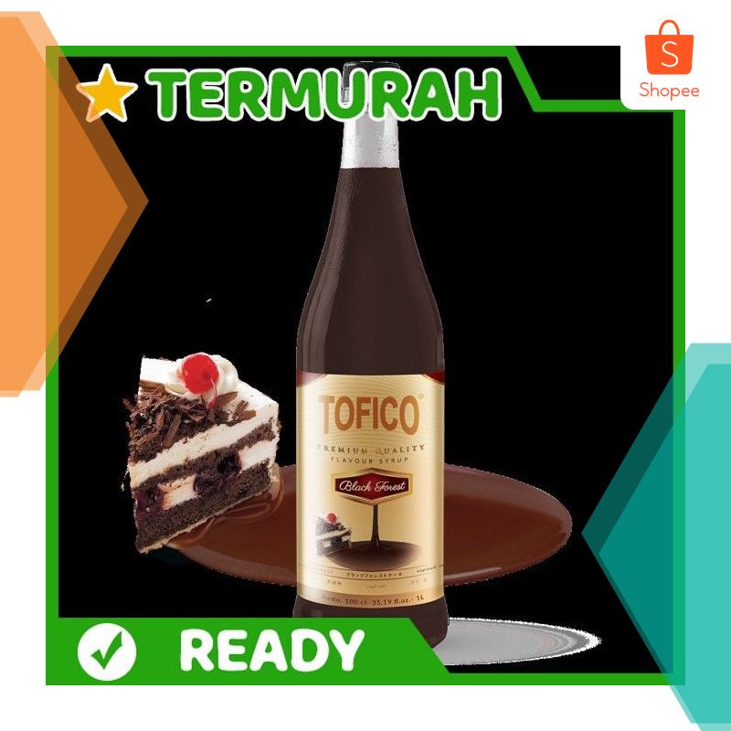 

Tofico Syrup 1 Liter Aneka Macam Rasa - aren syrups