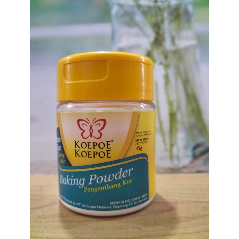 

Baking Powder Koepoe Koepoe 45Gr