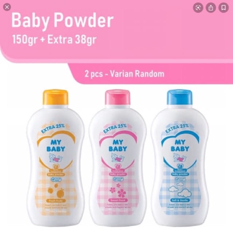 My Baby Powder/ Bedak bayi 150 gr