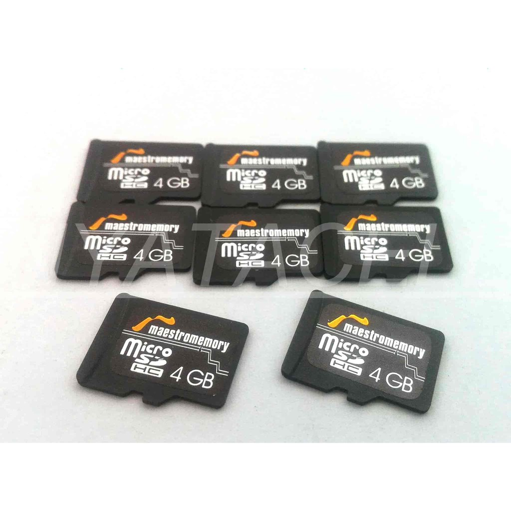 Grosir Memory Maestro 4GB Non Pack CO (MicroSD/Vgen/V-Gen/Memori/4 GB)