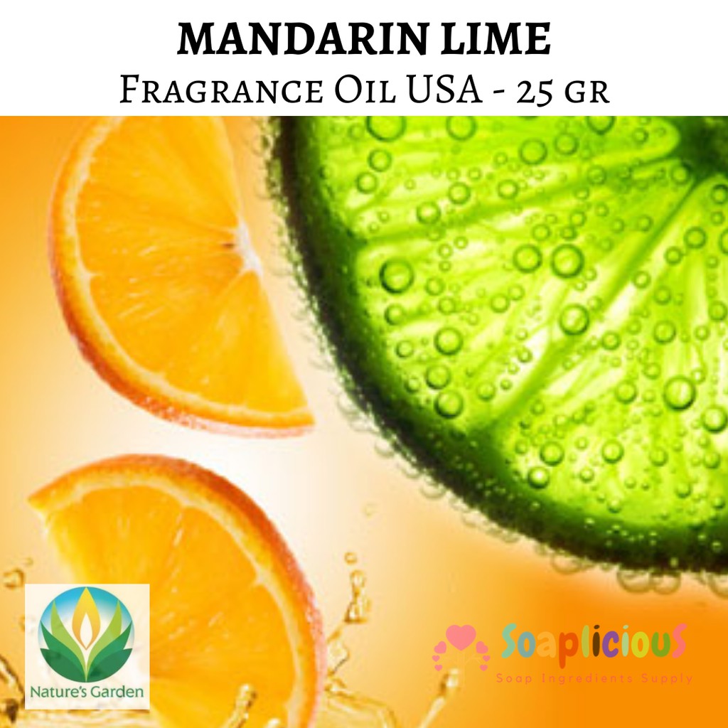 Mandarin Lime Fragrance Oil USA - 25 gr