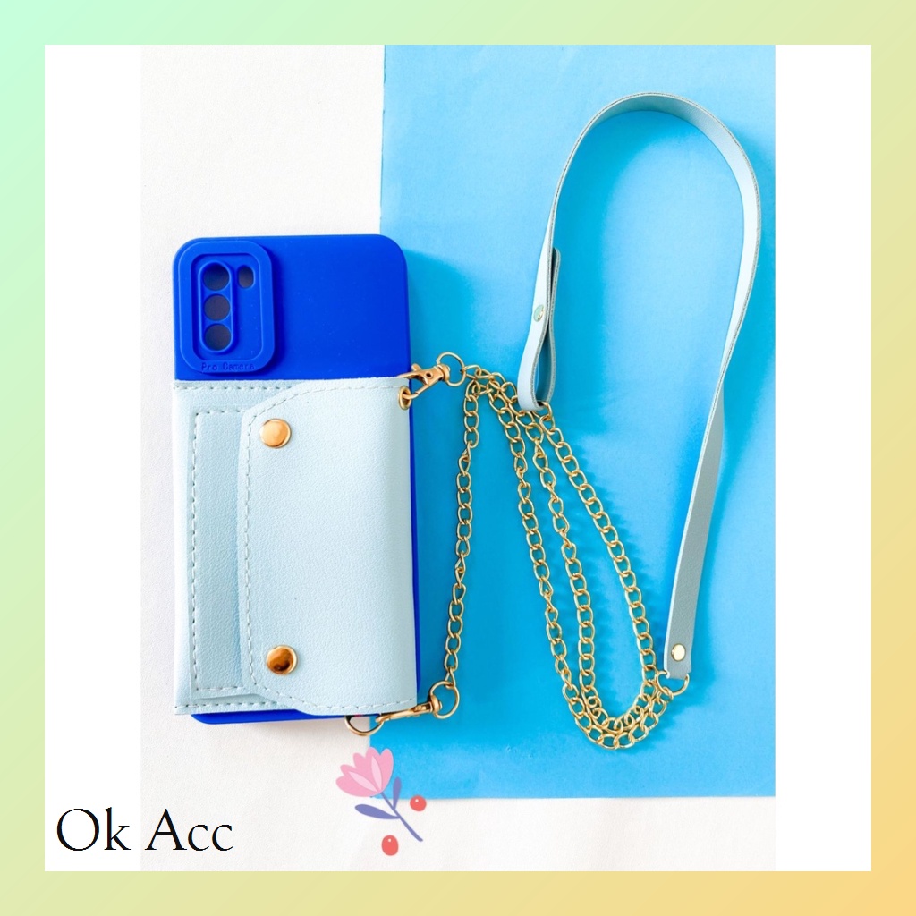 Case Tas Sling FH61 MK for Oppo Realme 2 Pro U1 U2 5 5s 5i 8i 10 C1 C10 C11 C12 C15 C2 C20 C20a C21 C21y C25 C25y C3 C30 C31 C33 C35 C55 Narzo 20 30A 50 50a 50i