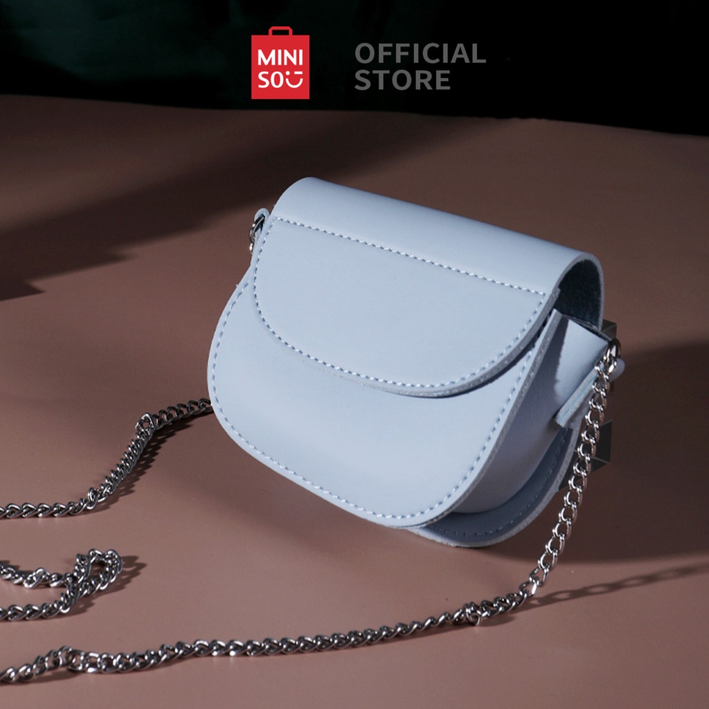 MINISO Tas Selempang Tas Rantai Mini Lipstick Bag Tas Wanita Tas Rantai Wanita Modis Kecil Dan Indah