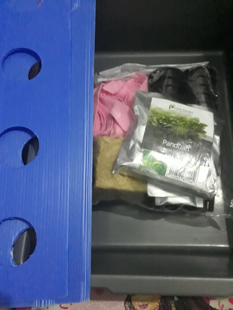 Paket Starter Kit Hidroponik (wick System) 9 Lubang 2 Bak