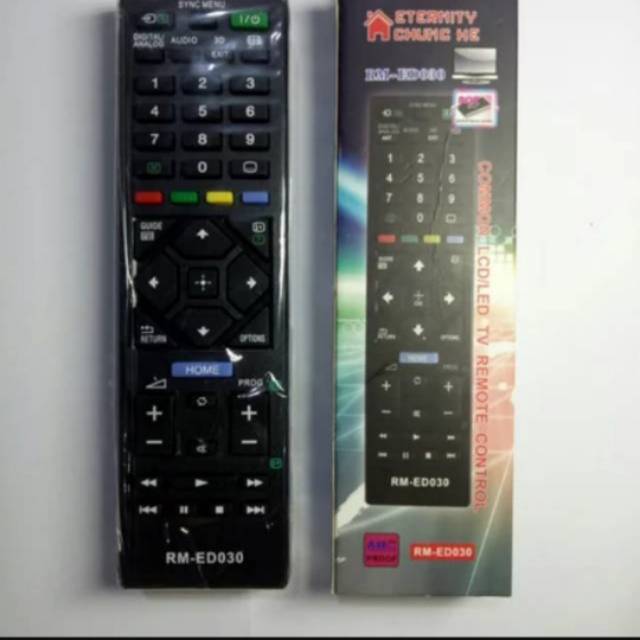 Remote TV Sony LCD LED RM-ED030