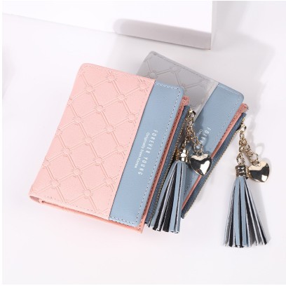 ♥SKY♥ Dompet Wanita import Murah Lipat Kecil Lucu&Cantik real pict-6