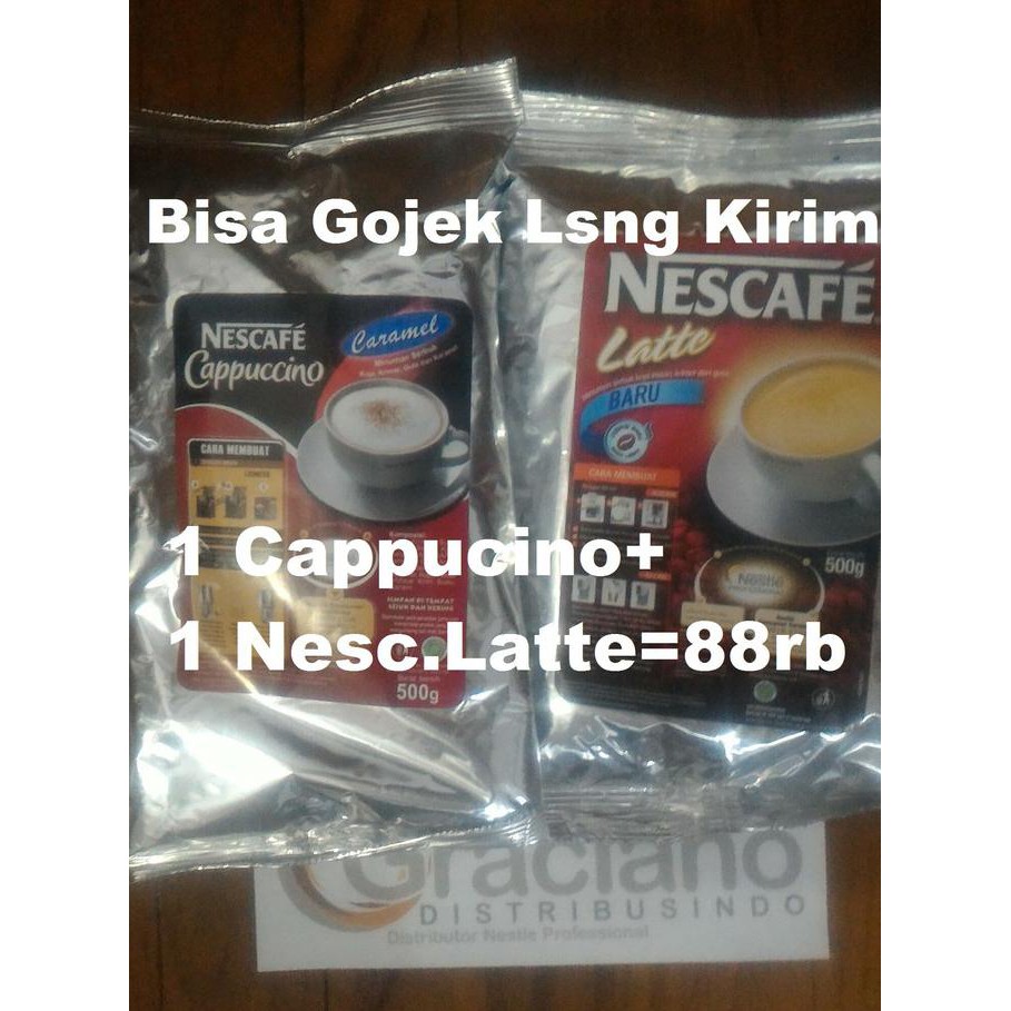 

Promo Paket Nescafe Latte + Cappuccino Cappucino Capucino Murah