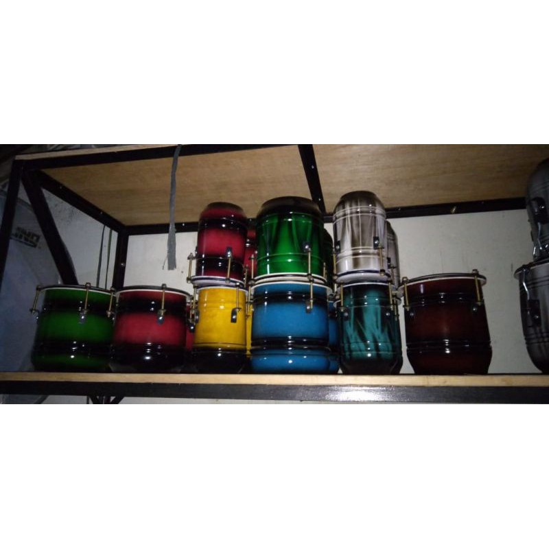 KETIPUNG / KENDANG MURAH TANPA STAND WARNA RANDOM