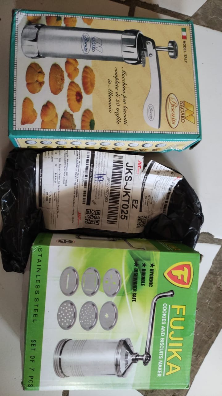 Cetakan Kue Kering Biskuit Cookies Maker Nagako Italy