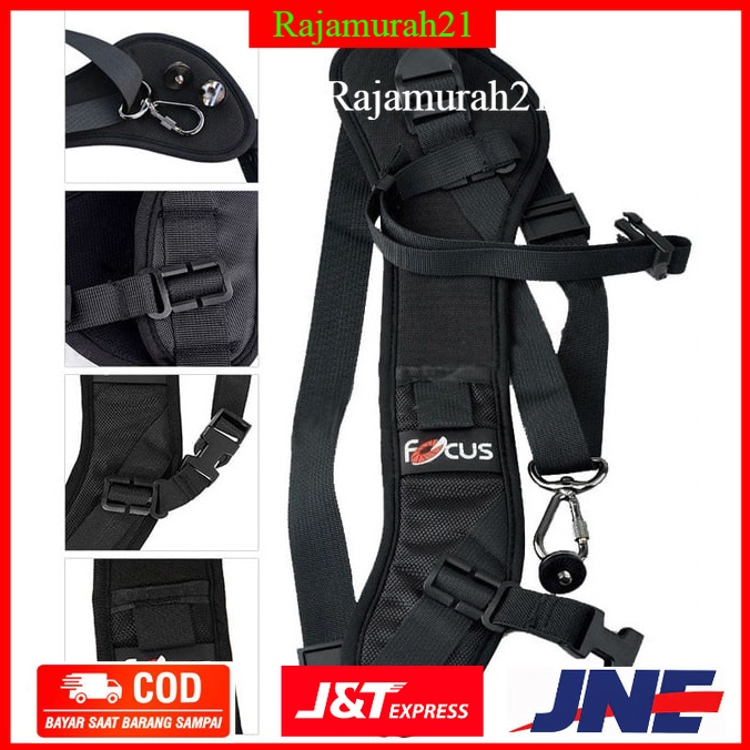 Focus F1 Sling Belt Shoulder Strap Kamera - Black