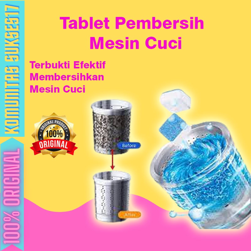 Tablet Pembersih Mesin Cuci Murah Laundry Bukaan Atas Front Loading Pintu Depan 2 Tabung 1 Tabung Sa