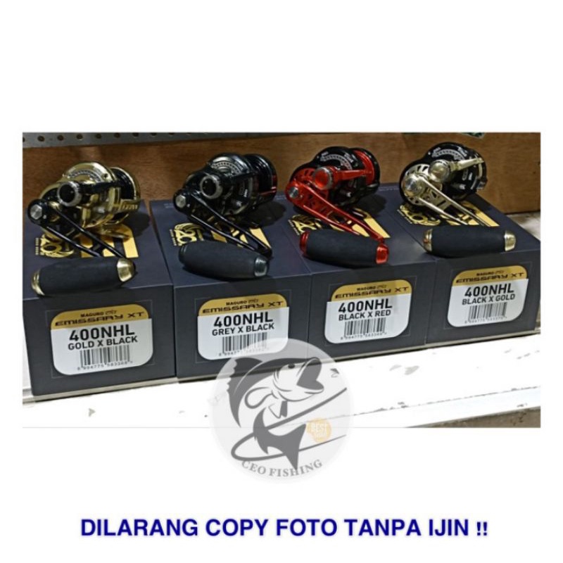 Reel OH Jigging Maguro Emissary XT 400 NHL