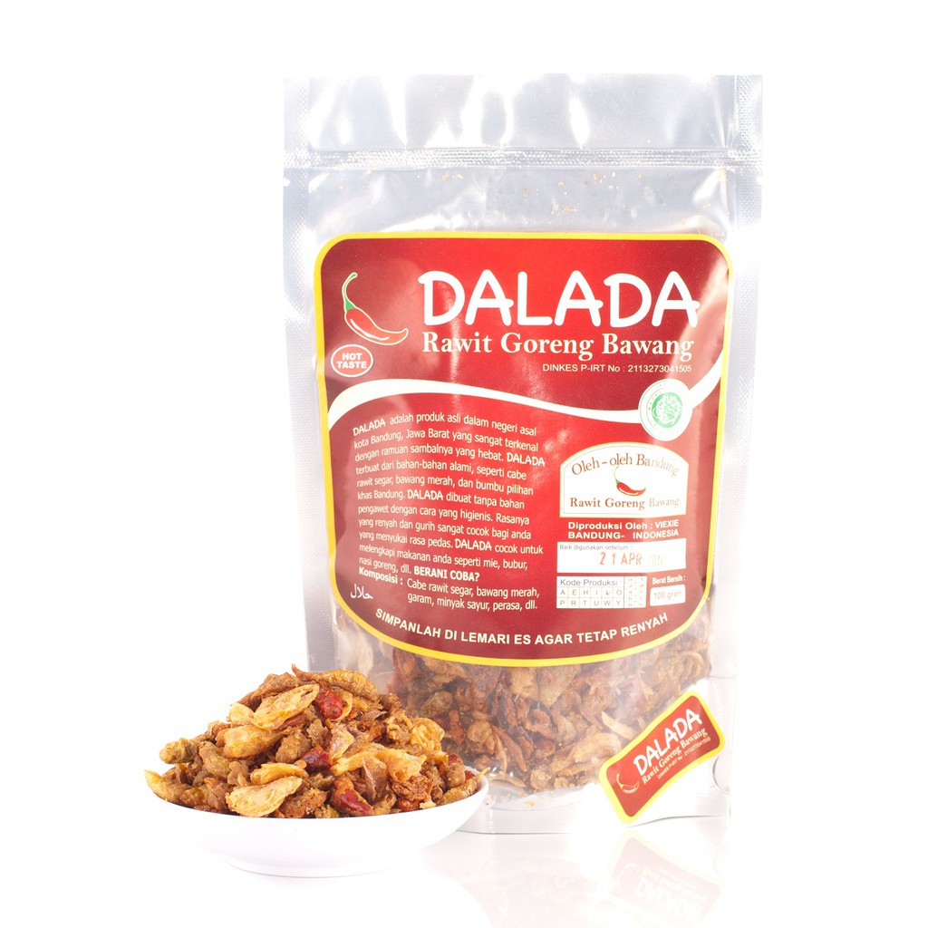 

Dalada bawang goreng cabe/cabai rawit pedas