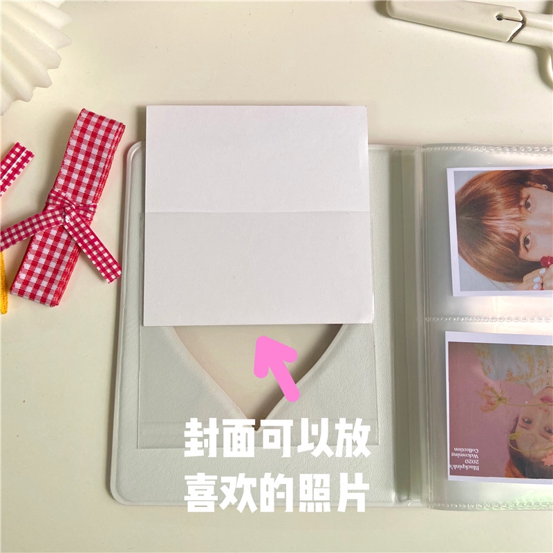 

Terlaris ✨ - Ins style retro Mini photo album 3 inch Postcard small card to store this star chasing girl3.1.23