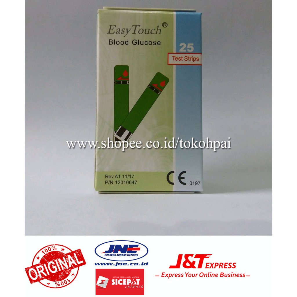 STRIP GULA DARAH GLUKOSA GLUCOSE EASYTOUCH EASY TOUCH