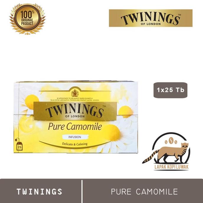 

SALE Twinings Tea varian Pure Camomile Infusion/MINUMAN COLLAGEN/MINUMAN YOYIC/MINUMAN DIET/MINUMAN PEMUTIH BADAN/MINUMAN KOREA/MINUMAN KEMASAN/MINUMAN KALENG/MINUMAN KOTAK/MINUMAN SEHAT HERBAL/MINUMAN SEHAT UNTUK TUBUH/MINUMAN SEHAT ORGANIC/MINUMAN SEHAT