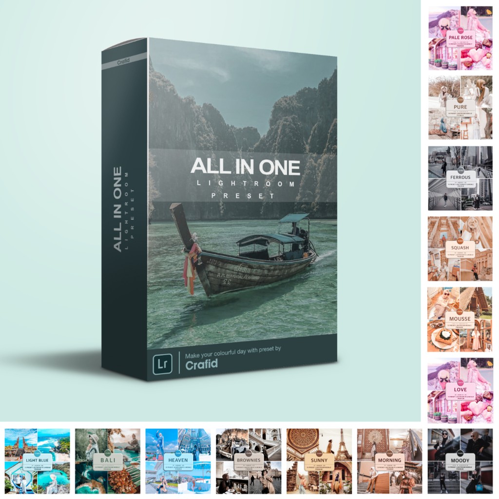 PRESET 2000+ XMP DNG ALL IN ONE PRESET LIGHTROOM TIDAK SAVE 1 PER 1